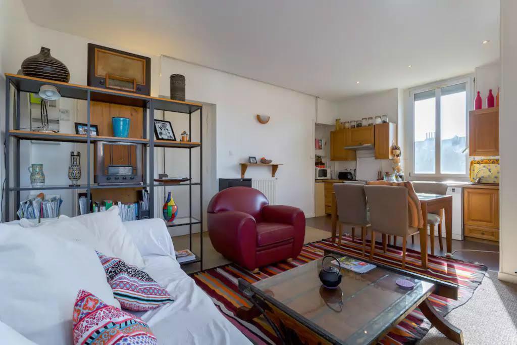 Appartement T3 55m2&Garage, proche Saône, et 5 min Vieux Lyon via Metro D Extérieur photo
